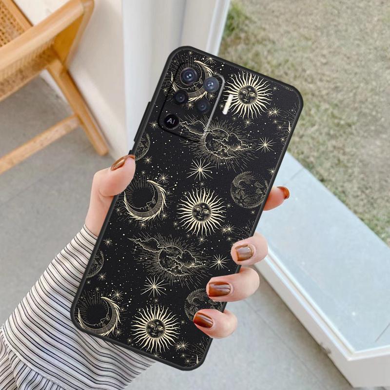 

Suns Moons Clouds Astrological Case For Oppo A76 A16 A96 A17 A18 A60 A80 A40 A38 A58 A78 A98 A94 A74 A54 A15 A57 A77 A5 Pro OPPO A17