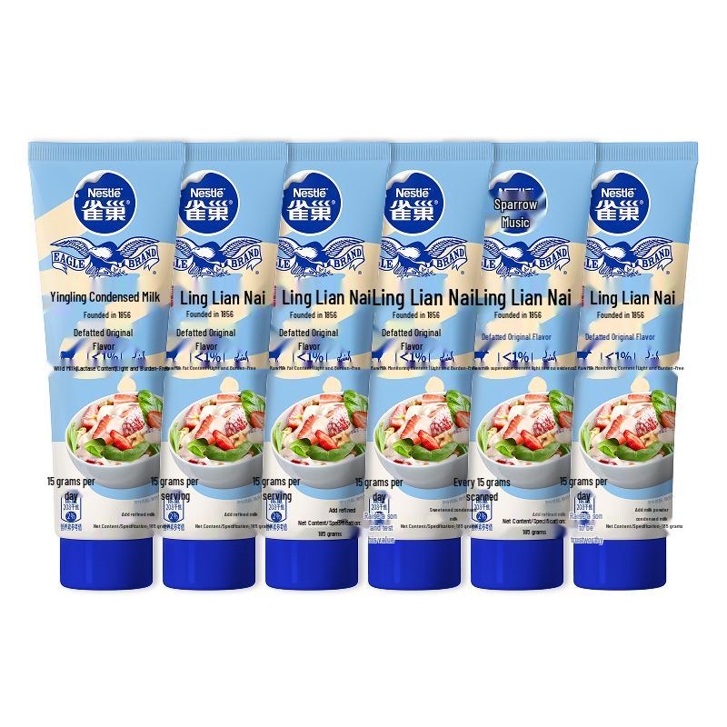 Nestle Eagle Brand Skimmed Condensed Milk Original Flavor 185g x 6 Pack