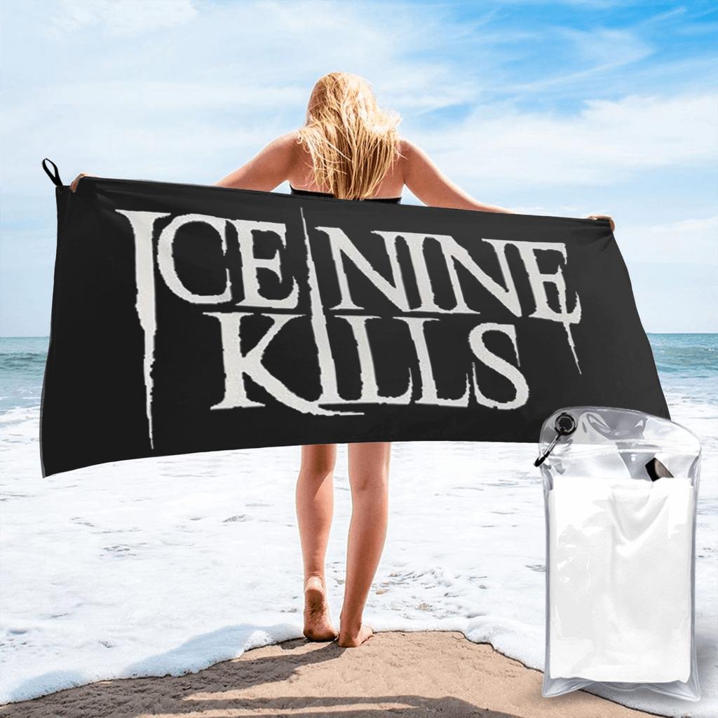 Ice Nine Kills Strandtuch Weiche Mikrofaser Schnelltrocknend Saugfähig Schnelle Handtücher Zum Schwimmen