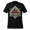 Red Rocks Colorado Shirt Vintage Hiking Graphic Tee Unisex Outdoor Nature Top