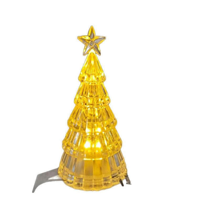Christmas tree colorful night light LED room decoration iceberg atmosphere light children's Christmas gift desktop ornaments