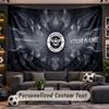 Brentford Football Personalized Tapestry Support Custom Name, Wall Art Home Decoration