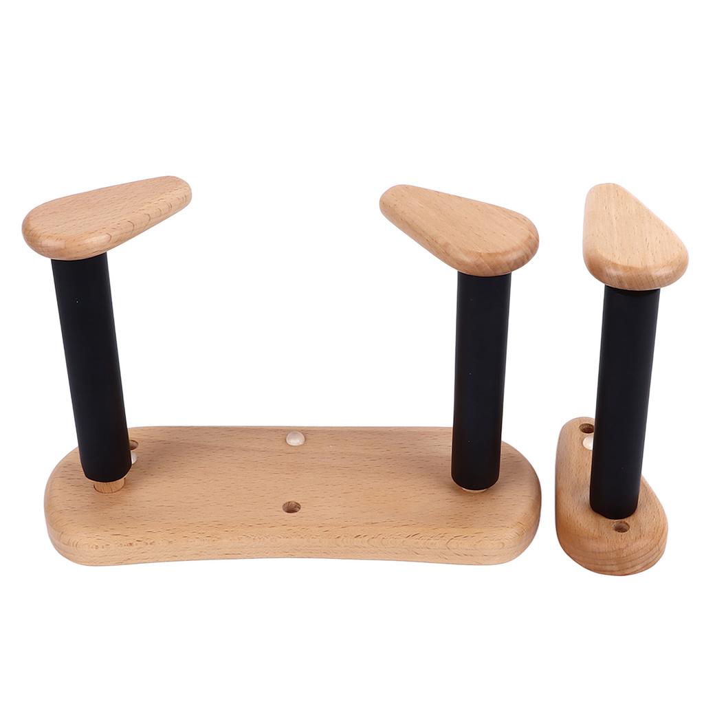 Holz E-Gitarren Wandhalterung Horizontal Universal Platzsparend Geteilt Bass Akustikgitarre
