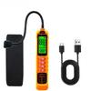 Detector Portátil de Fugas de Freón de Alta Sensibilidad Detector de Fugas de Halógeno R22 R410A R134A R1234YF Gas Refrigerante HVAC Probador de Aire Acondicionado Pantalla LCD