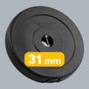 Bituminous Load Set 4X2.5Kg 10Kg Hole 31Mm Classic Plate Rebel