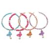 5Pcs Alloy Drip Oil Double Hanging Butterfly Charms Pendant For Women Kids Necklace Bracelet DIY Jewelry Making Accessories