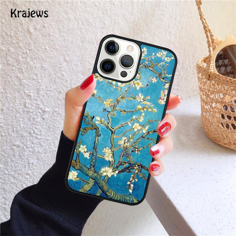 Vincent Van Gogh Soft Phone Case For iPhone 17 Air 16 15 14 Max Plus 11 12 13 Pro Max Phone Cover Coque Fundas