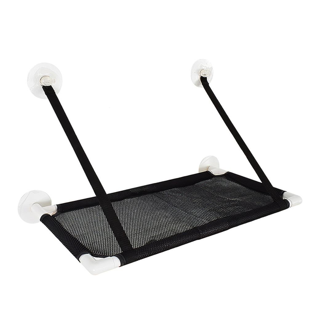 Cat Window Perch Hammock Bed Cooling Breathable Deck Window Suction Cups Seat Cat Shelves Sunbath Hammock Bed for Cat