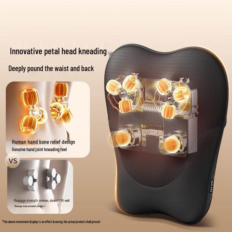 Aux Lumbar Massage Cushion