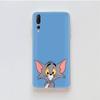 Transparent Case for Samsung A04 A14 A23 M33 M53 Realme 10 9 C35 C55 VIVO X80 Infinix Hot 30 Note 11 Tecno Spark 8P Pro C-45 Tom and Jerry