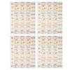 Essential Oil Sticker Kit - 975 Labels for Bottles In 4 Sizes,  , Pen