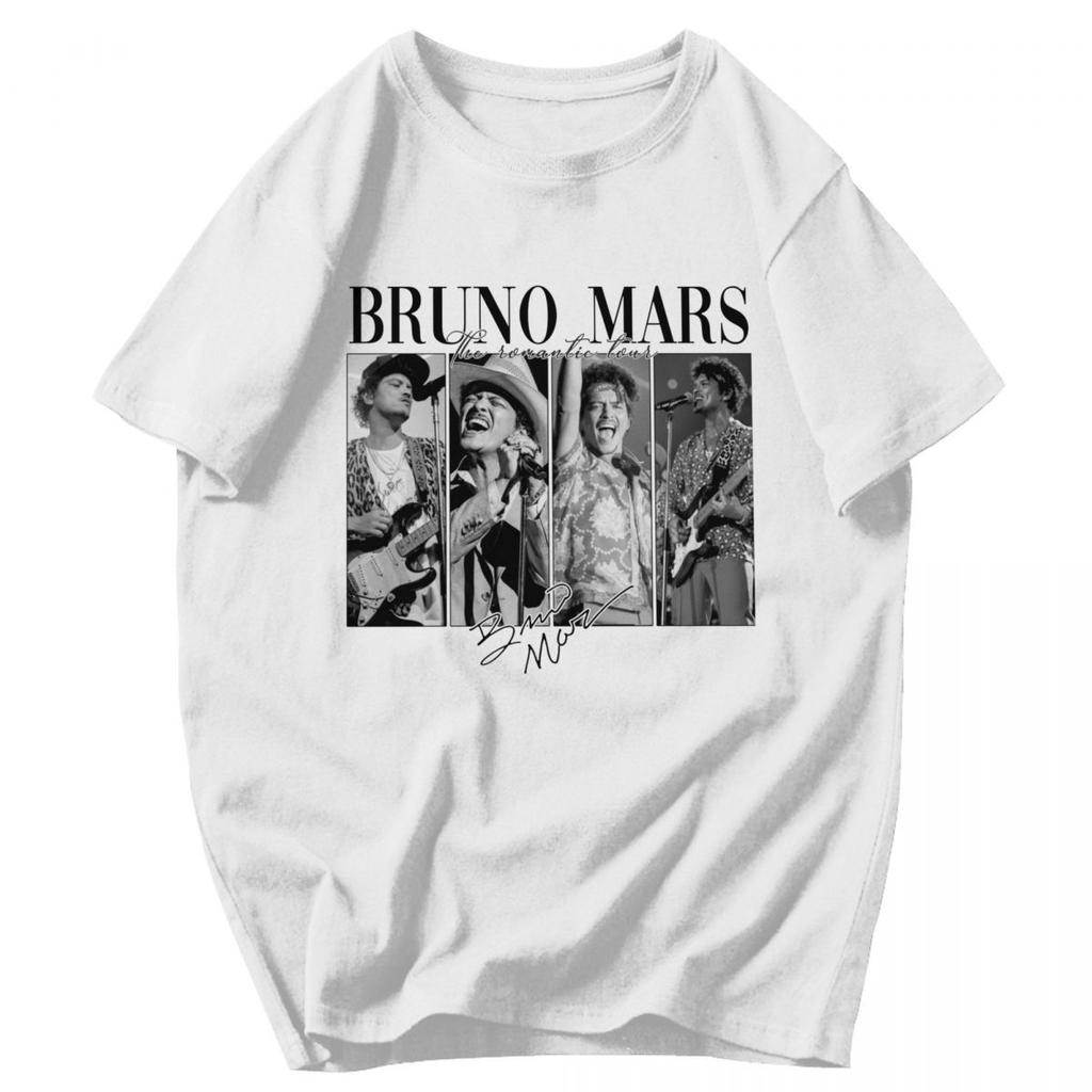 Pánské tričko Bruno Mars The Romantic Tour 2026 Album Tour Nápad na dárky Y2K Grafické Kulatý výstřih Unisex Topy Trička