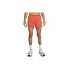 Dri-FIT ADV AeroSwift Logo Print Drawstring Mid-Rise Fitted Sports Shorts Men Shorts Orange CJ7840-804