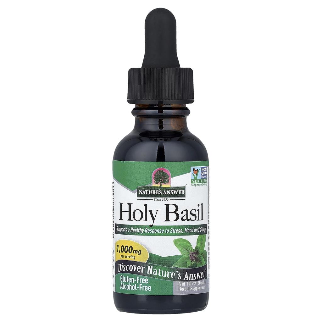 Nature's Answer, Holy Basil, Alcohol-Free, 30ml (1 fl oz)