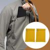 2 Pieces Sew In Pocket with Zipper Coat Inside Pockets Wallets Travel Security for Jacket