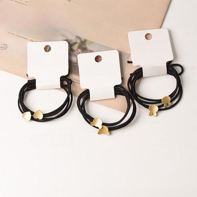 Korean Alloy Rabbit Hair Rope with 3D Bear - Cute, Stylish, and Unique Hair Accessory for Women