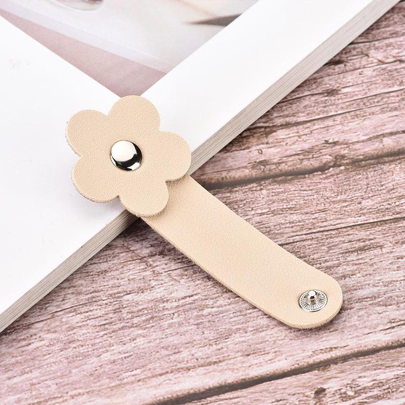 1PC Data Cable Winder Headphone Charging Cable Storage Organization Cable Protector Fruit Flower Cable Winder Cable Organizer