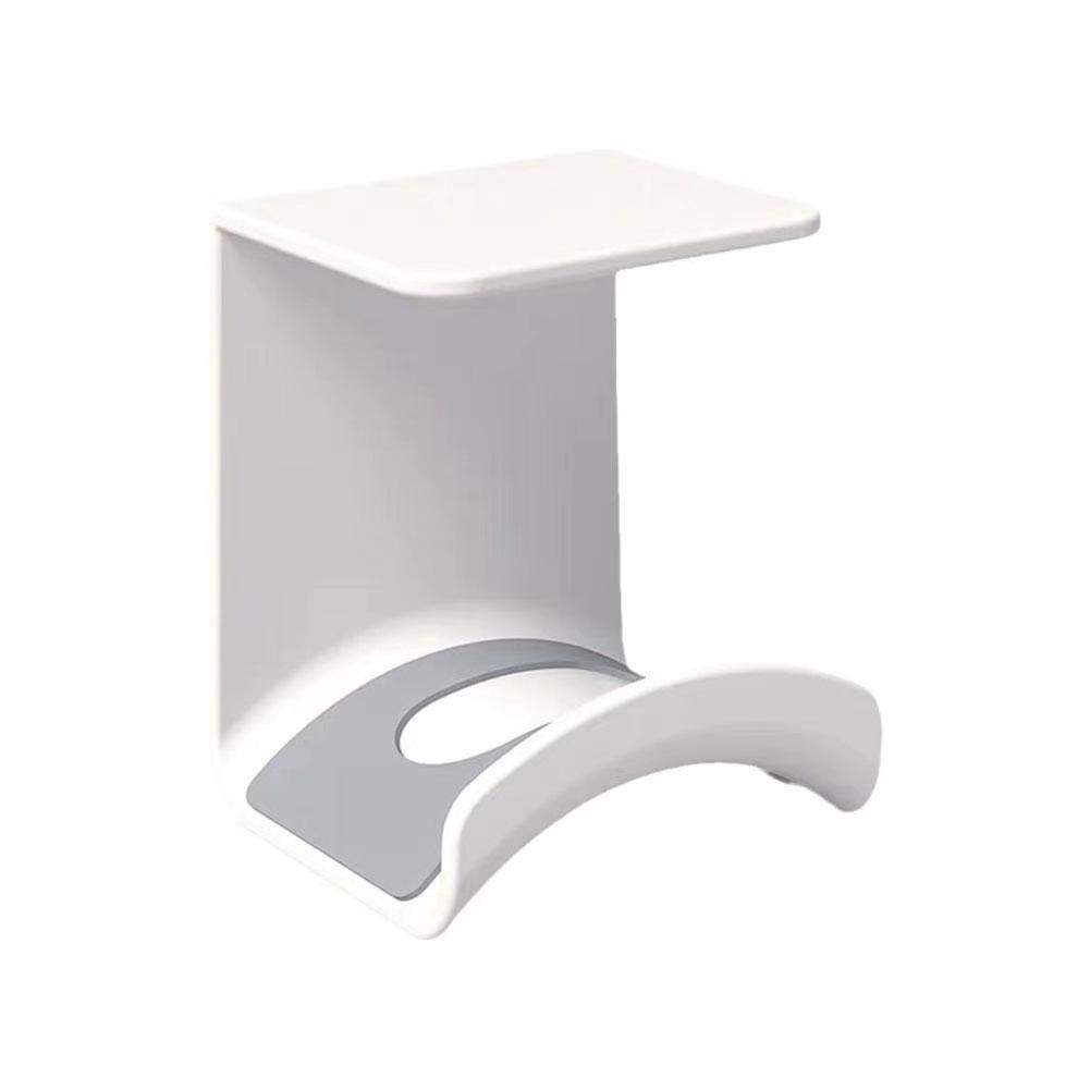 Punch-Free Wall-Mounted Under-Desk Headphone Stand for Over-Ear Gaming - Multifunctional Storage for Student Dorms