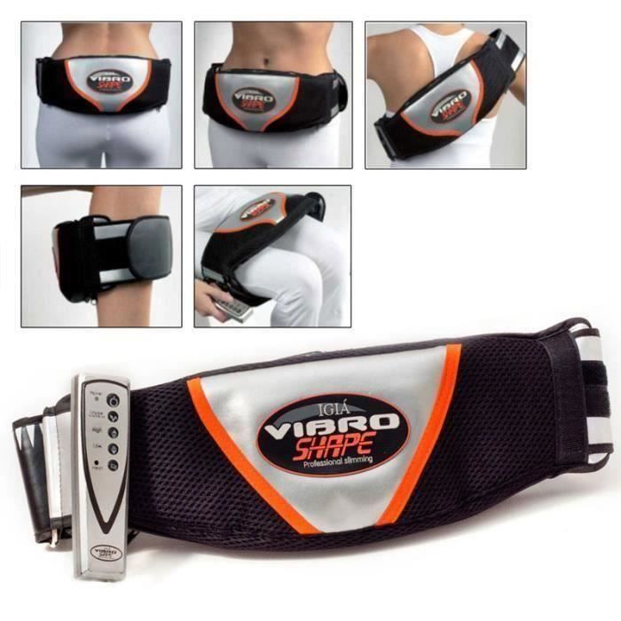 

GL21809-Ceinture Amincissante Vibrante Chauffante Professionnelle Vibro Shape