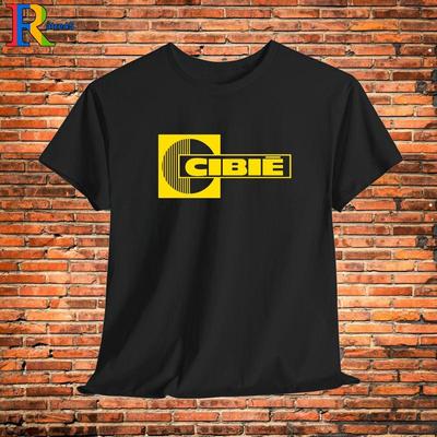 New CIBIE Logo Black Grey White Navy Red Orange Choco T Shirt S 5XL