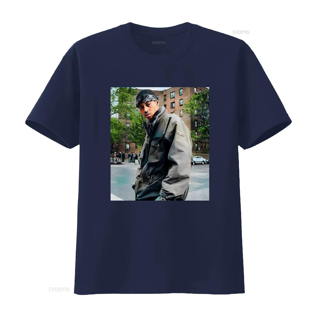 NAS T SHIRT Rap Tee 90s Hip Hop Size S 5XL Cotton Vintage Washed Casual Streetwear Slightly Breathable Top For Everyday Wear