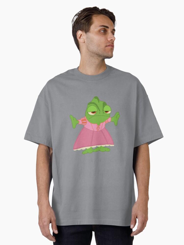 The Princess and the Frog Unimpressed Frog Cartoon Collection Oversized T-Shirt