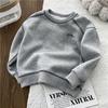 Spring Solid Sweatshirt Autumn Fashion Loose Casual Pullover Kids Long Sleeve Cotton Tracksuits Children Clothing 2-8 Years