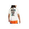 Nike T Shirts Men's Ivory Crew Neck Moderate FD0063-113