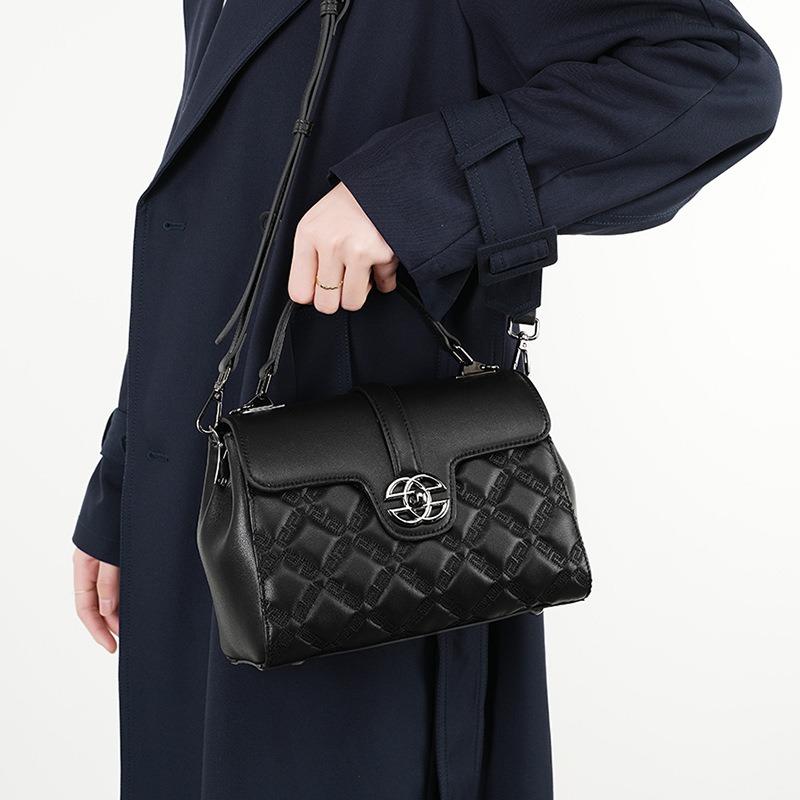 Now bag women's new commuter leather women's bag large capacity mother bag messenger bag premium handbag