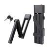 Folding Bicycles Security Lock Weather proof Foldable Bike Lock Rustproof Lock with 2 Key For Commuters Secure Cycling