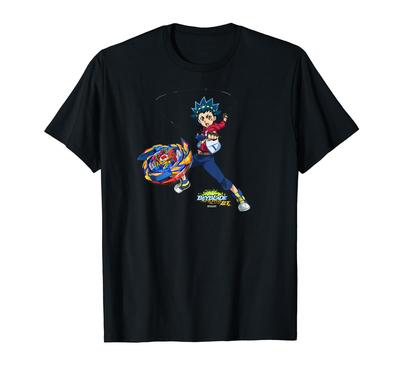 Beyblade Burst Sparking Aoi Balt Brave Valkyrie e camiseta