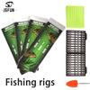 Carp Fishing Hook Set 6Pcs Ready-made Hooks and Lines Size 2#/4#/6#/8# Professional For Carp-Fishing Tackle Hooklink