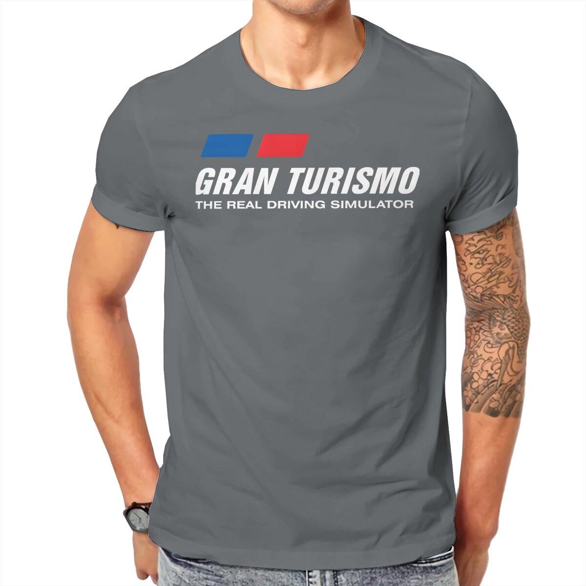 

2025 Нова гра Gran Turismo Класична чоловіча футболка Бавовняна футболка для чоловіків L