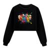 5575 Casual Fashion Kids Girls Roblox Printed Long Sleeves Sweatshirt