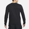 Jordan Holiday Casual Sports Crew Neck Letter Print Long Sleeve T-Shirt Men Tops Black DC9794-010