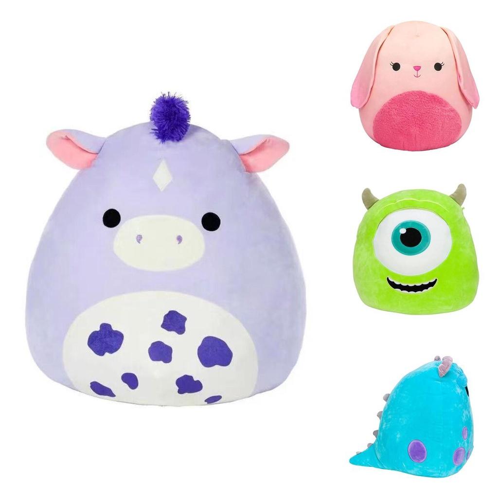 Weiches, kuscheliges Squishmallow-Plüschtier Sullivan Wazowski – Stoffpuppen – Weihnachts- und Geburtstagsgeschenk für Kinder