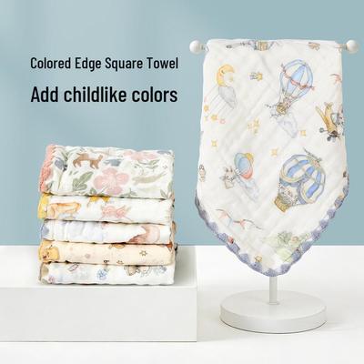 Serviette en Gaze de Coton Pure pour Bébé: Conception à Six Couches à Bulles pour le Lavage du Visage et le Bain