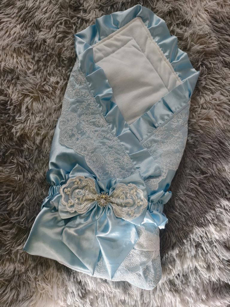 Baby Winter Swaddle Blanket Boys Girls French Lace Essential Receiving Blanket Ultra-Soft Newborn Registry Sleeping Wraps