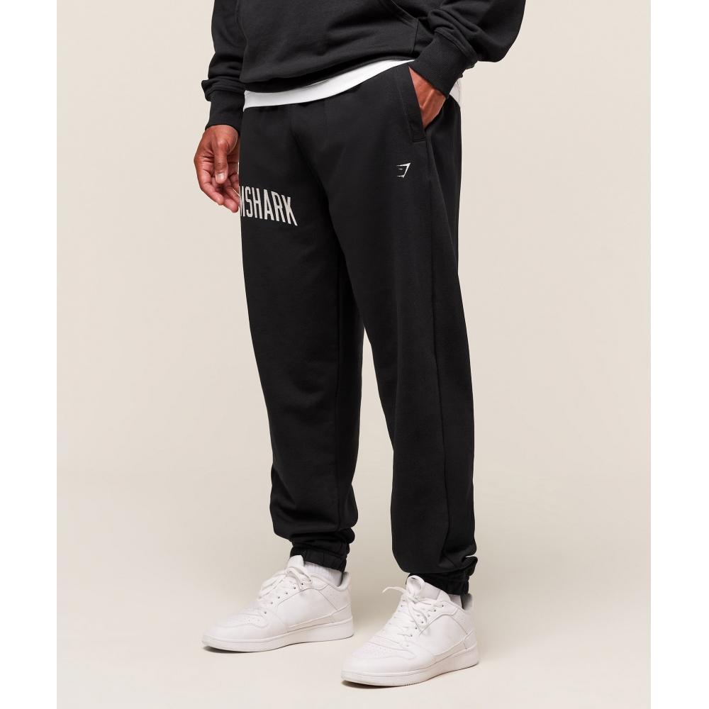 Gymshark Worn Graphic Jogger Black A3c9n Bb2j