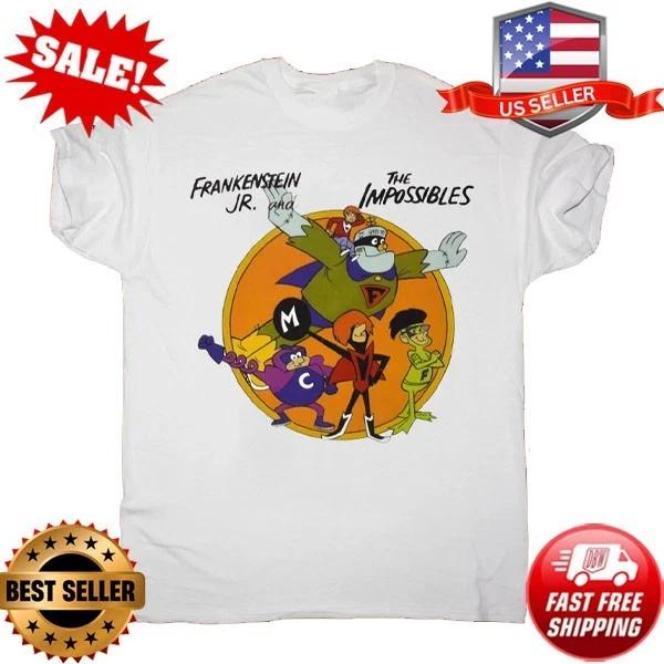 Frankenstein Jr and The Impossibles T-Shirt Cotton Unisex Tee S-2XL 3XL