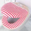 Zipper Type Waterproof Toilet Cover  Household Winter Coral Velvet Toilet Seat Cushion Universal Comfort Toilet Seat Cover