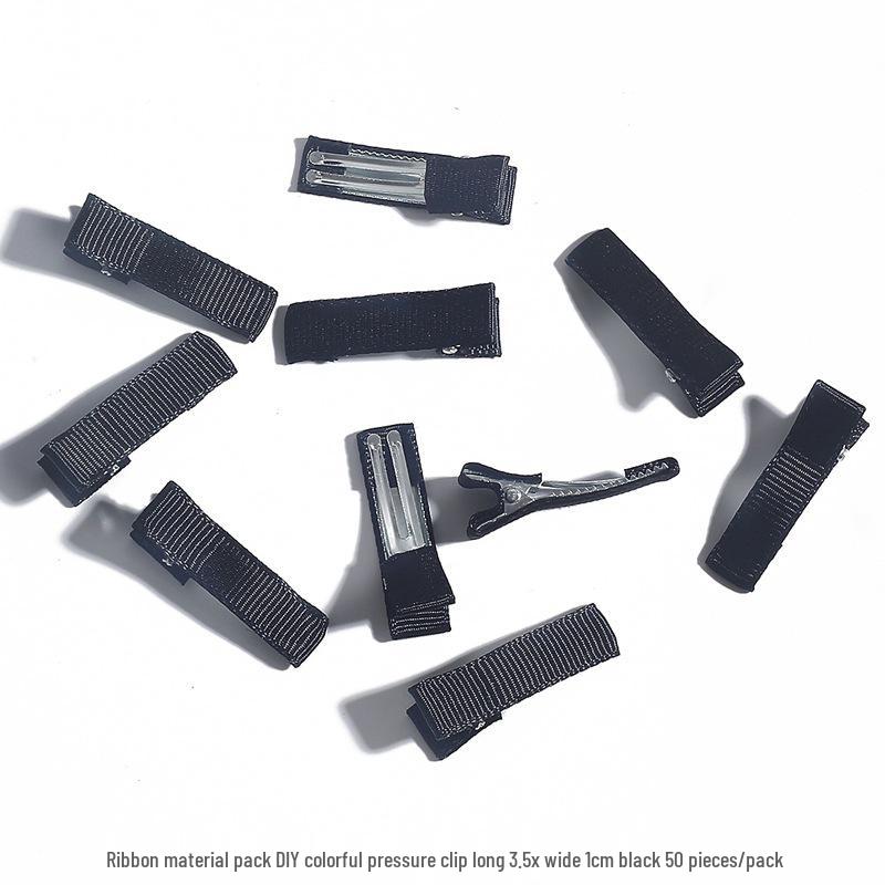 

Colorful DIY Ribbon Bow Hair Clips Kit 50 pieces/pack