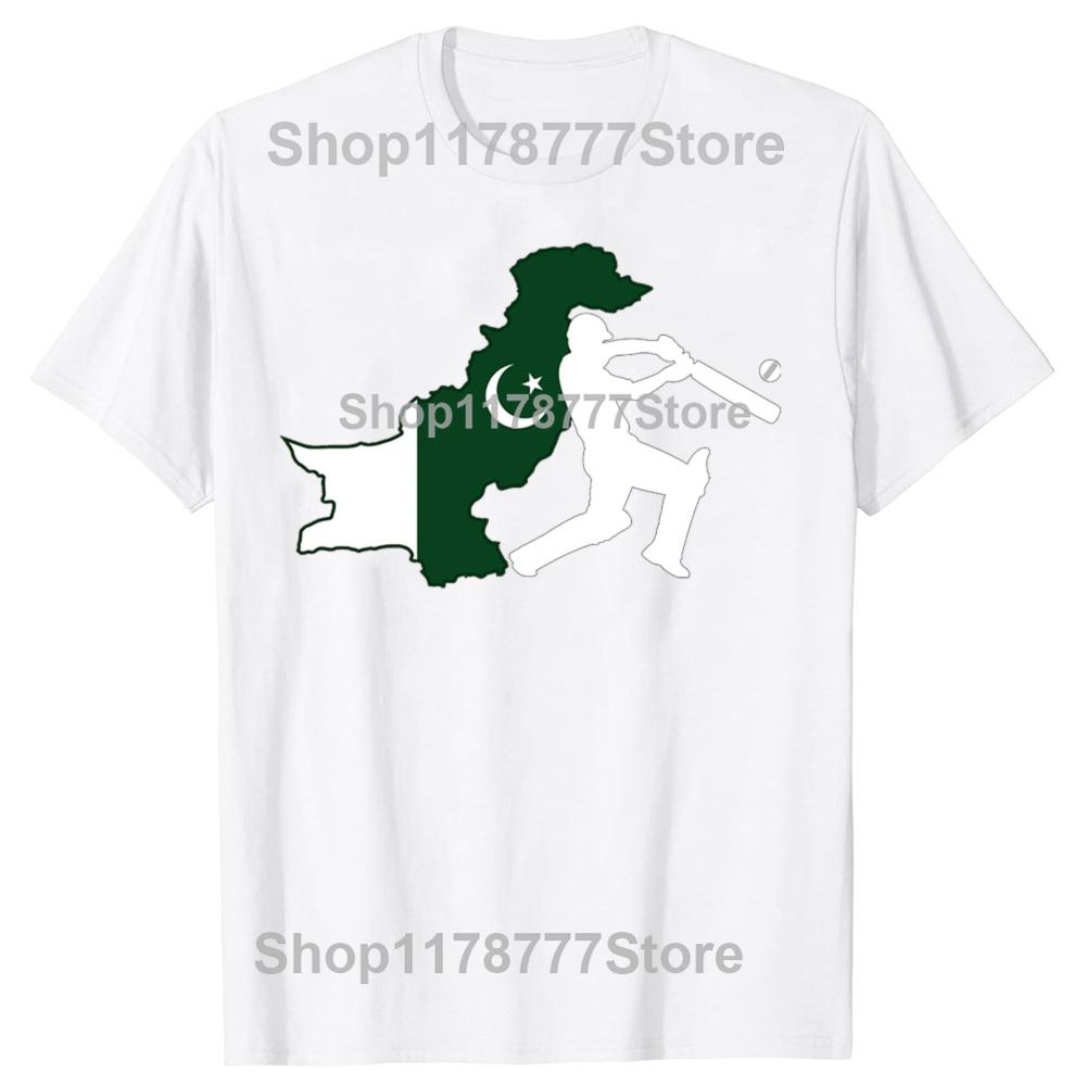 Funny Pakistan Cricket Team T Shirts Cotton Streetwear Short Sleeve Gifts Mens Clothing Fashion Casual Loose Oversized T Shirt
