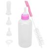 Pet Feeding Bottle Replaceable Silicone Nipple for Newborn Kittens Puppies Rabbits Small Animals