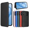 For Flip Xiaomi Poco F8 Pro 5G Card Slot Carbon Fibre Magnetic Skin Leather Cover For Xiaomi Poco F8 Pro Shockproof Phone Case