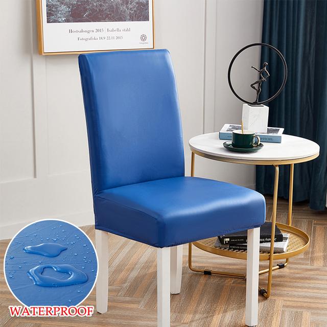 Coprisedia Elasticizzato Con Schienale – Copertura Per Sedia Da Pranzo Lavabile, Antimacchia, Fantasia, 2 Pezzi, Taglia Unica