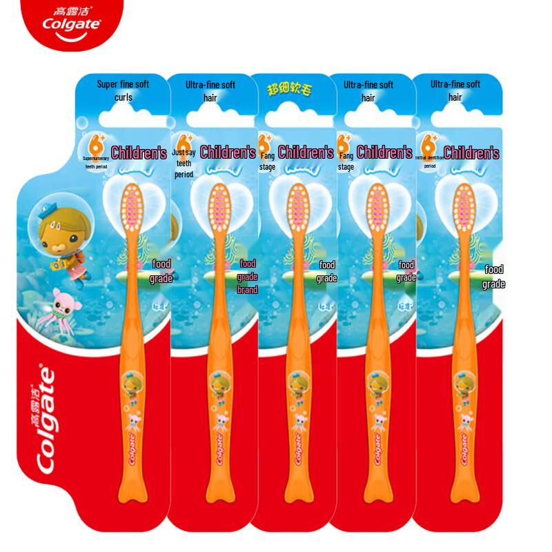 Colgate Kids Toothbrushes 5-Pack, Ultra Soft (6+ Years)
