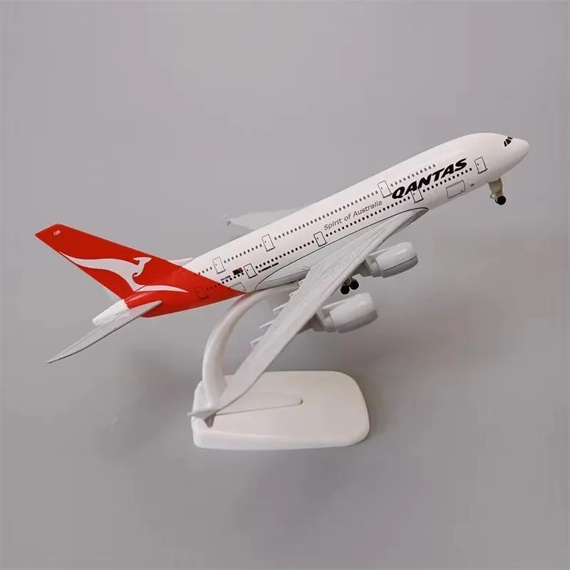 16/20CM Diecast Metal Australia Jetstar Airlines A320 A380  Airplane Aircraft Model Toy for Christmas Gift Home Decor Plane Model