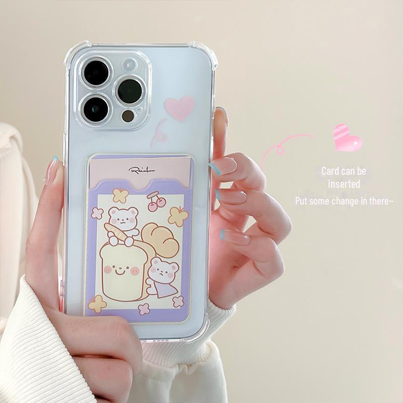 

Zhitai Cartoon Card Case for iPhone 15, 14Pro, 13 Pro Max iPhone 15