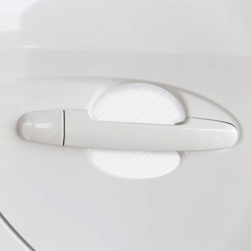 4Pcs/Set Car Door Sticker Carbon Fiber Scratches Resistant Cover Auto Handle Protection Film Exterior Styling Car Accessories